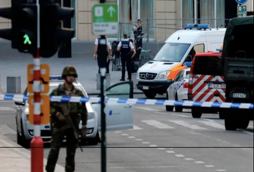 Explosion dans une gare de Bruxelles : le suspect a crié "Allah Akbar"