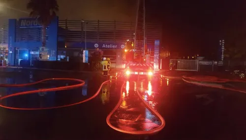 Aubagne : incendie au magasin Norauto