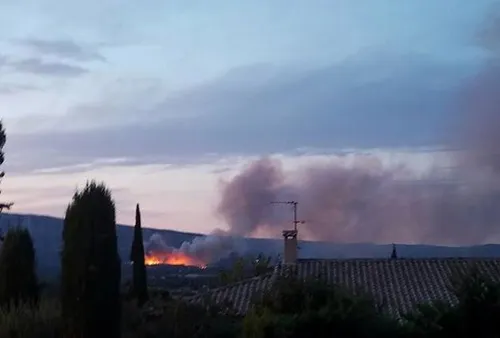 Puyloubier : un incendie a détruit 40 hectares