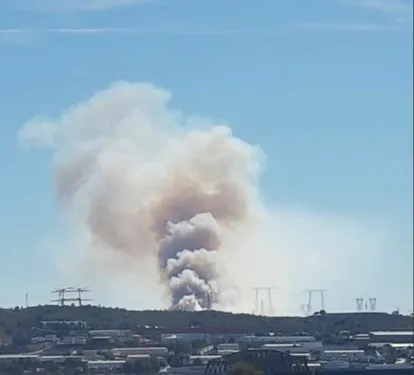 Martigues : l'incendie dû à un brulage non maitrisé