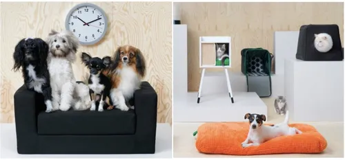 Ikea a commercialisé ses meubles pour chiens et chats