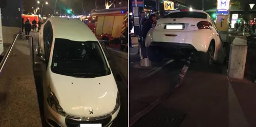 Elle confond l'entrée du parking avec une bouche de métro