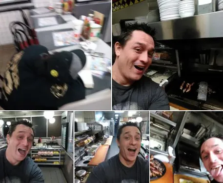 Ivre et insomniaque, il entre dans un fast-food et se cuisine un...