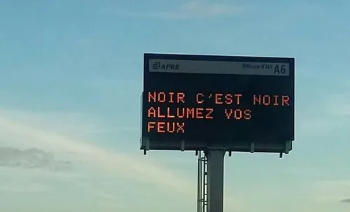 L'hommage insolite d'une société d'autoroutes à Johnny Hallyday