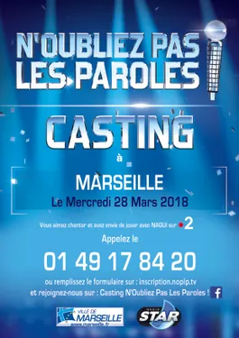 Casting : "N'oubliez pas les paroles" recherche des candidats à...