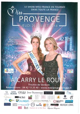 Carry-le-Rouet : élection de Miss Provence en juillet