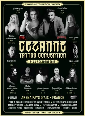 Aix : la convention Cézanne Tattoo va vous décider !