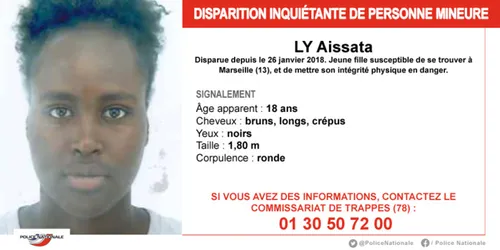 Appel à témoins : la police recherche Aissata