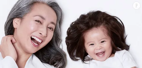 Le bébé le plus chevelu de la planète devient égérie de la marque...