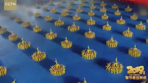 La fabuleuse chorégraphie de 20 000 jeunes Shaolins