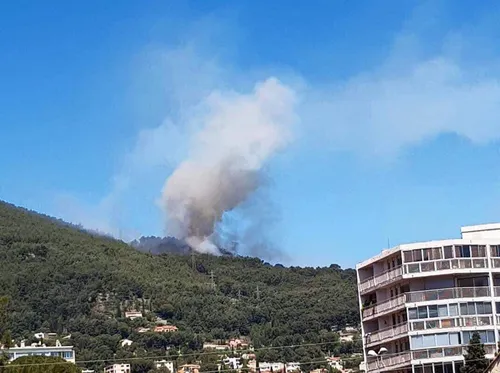 Toulon : incendie au Mont Faron