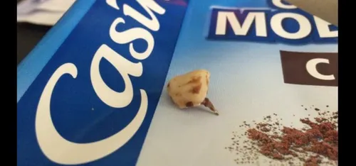 Un bébé s'étouffe à cause d'une dent à pivot dans un moelleux au...