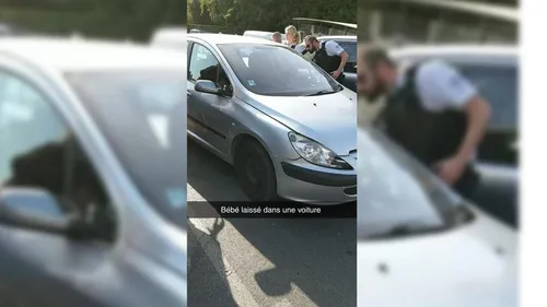 Un bébé de 6 mois laissé dans une voiture en plein soleil