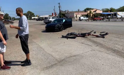 Tony Parker victime d'un accident de la route