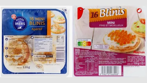 Listeria : des mini-blinis Auchan, Leclerc et Système U contaminés