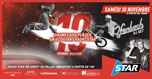 Les 10 ans de la patinoires de Marseille