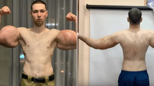 Il se fait injecter 3 litres de vaseline pour être musclé !