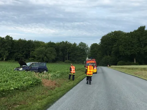 Une voiture fait une sortie de route : le conducteur a 13 ans !