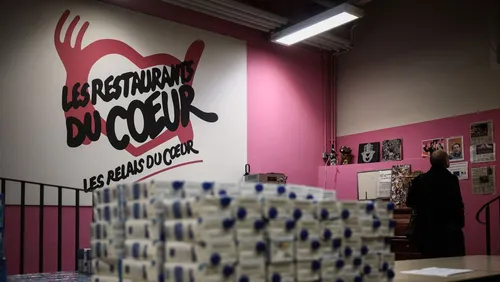 Plus de 850 kg de marchandises volés aux Restos du coeur