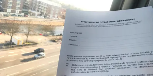 Coronavirus : une attestation de sortie sur smartphone bientôt...