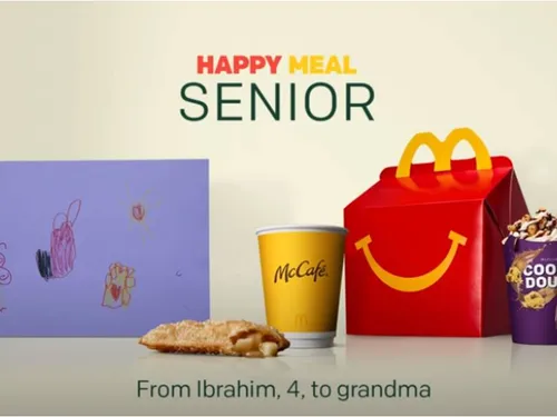 McDonald's lance un Happy Meal pour les seniors en Suède