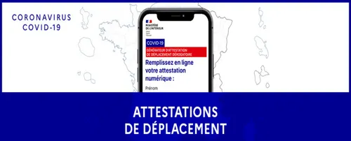 Téléchargez les nouvelles attestations de déplacement