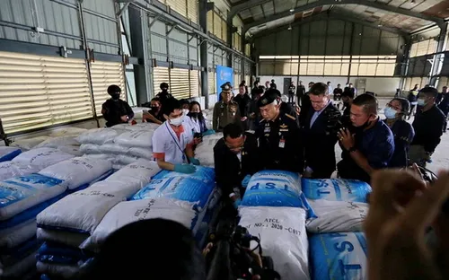 La police pensait avoir saisi 11,5 tonnes de kétamine… c’était un...