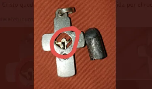 Argentine : un enfant sauvé d'une balle perdue grâce à la croix sur...