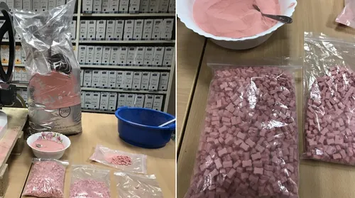 La MDMA saisie par la police était en fait de la poudre de fraises...