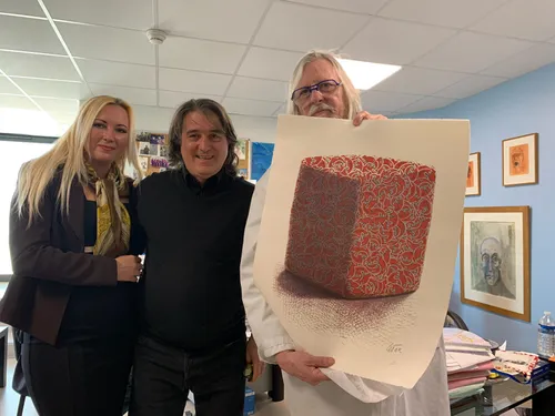 Le Président de Radio STAR en visite chez le professeur Raoult