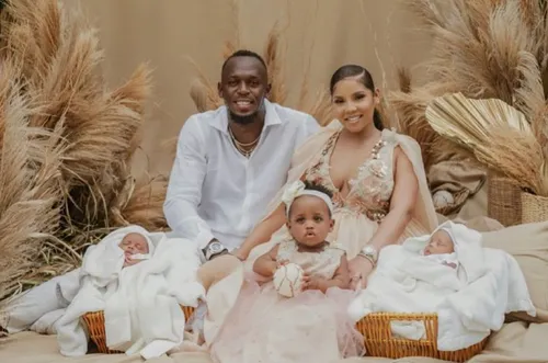 Le sprinteur Usain Bolt papa de jumeaux : Thunder et Saint Leo