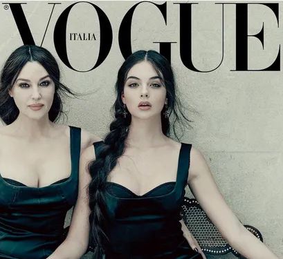 Monica Bellucci et sa fille Deva Cassel réunies pour une couverture...