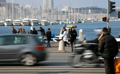 Marseille, première ville où il ne fait pas bon marcher !