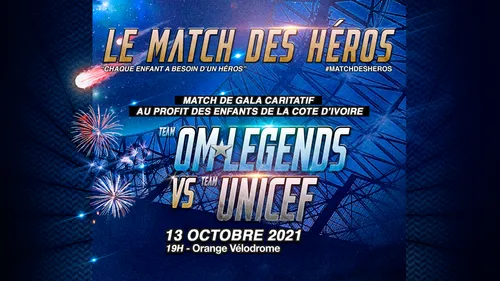 Marseille : le match des Héros au Vélodrome