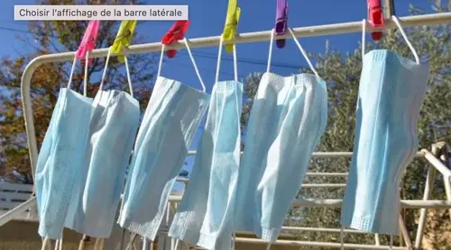 Ne jetez plus votre masque chirurgical, il reste efficace même...