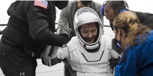 Thomas Pesquet est de retour sur Terre après six mois en orbite