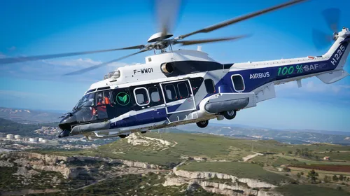Marignane : Airbus fait voler un hélicoptère avec 100 % de...