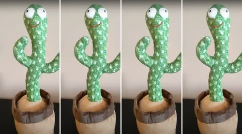 Un cactus dansant vendu à des enfants chante des injures en...