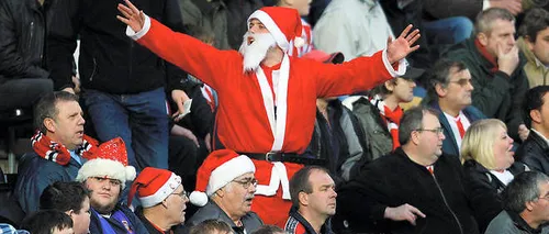 Marseille : ambiance Noël au stade Vélodrome ce soir !