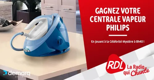 Gagnez votre centrale vapeur PHILIPS avec Demarq-online sur RDL !