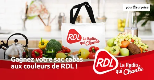 Gagnez votre sac cabas aux couleurs de la radio avec Yoursurprise.fr !