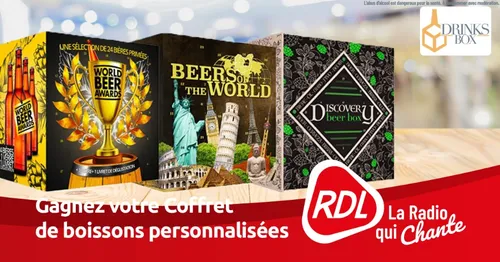 Gagnez votre coffret de boissons avec Drinks Box !
