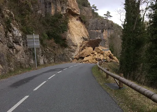 Les éboulements se multiplient sur nos territoires