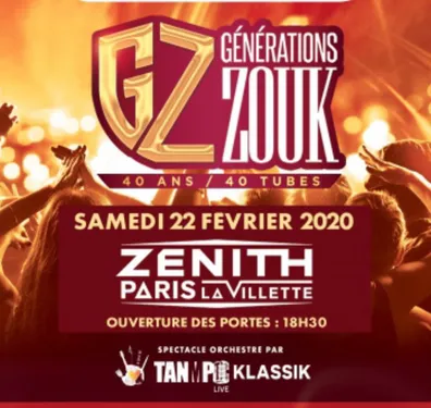 GENERATIONS ZOUK - 40 ANS 40 TUBES
