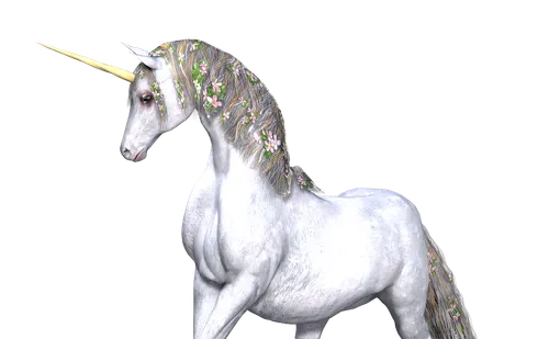 Un homme en rollers déguisé en licorne fait du stop sur l'autoroute