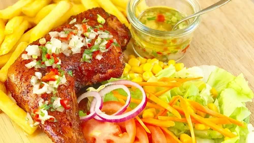 La recette du jour : Poulet boucané & sauce chien