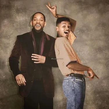 Will Smith, Michael Jordan, Celine Dion… un graphiste fait “poser”...