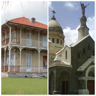 La maison Zévallos (Guadeloupe) et le Sacré Cœur de Balata...