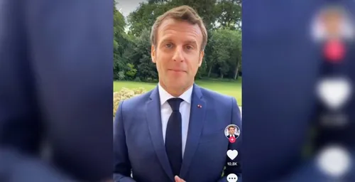 Emmanuel Macron félicite les bacheliers sur TikTok