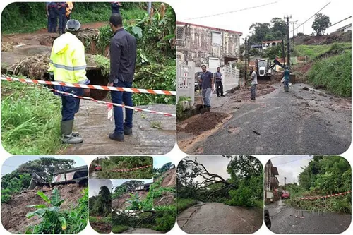 Des sinistrés, victimes des pluies diluviennes dans le nord...